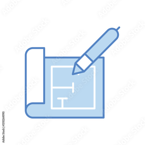 Floor Plan Vector icon