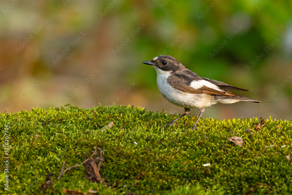 Muchołówka żałobna (Ficedula hypoleuca)