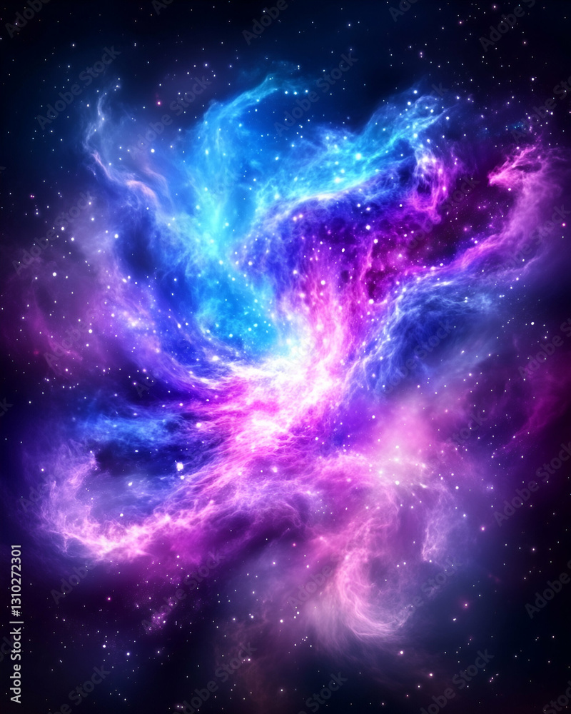 Cosmic Nebula Swirl, vibrant colors, deep space Cosmic Nebula Swirl, vibrant colors, deep space