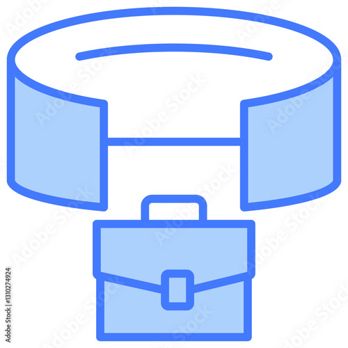 Vr Simulator Blue Icon