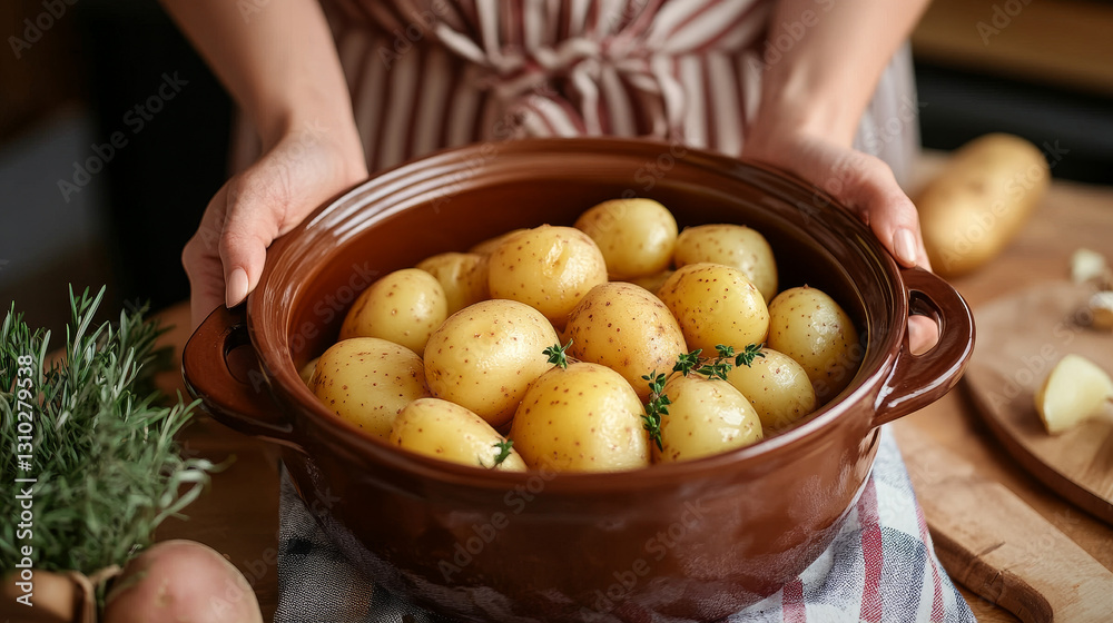 Golden Perfection: Tasting Stewed Potatoes from the Oven
Golden Perfection: Tasting Stewed Potatoes from the Oven