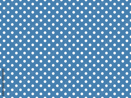 texturised white color polka dots over steel blue background