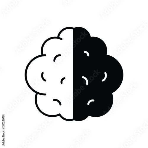 Brain vector icon