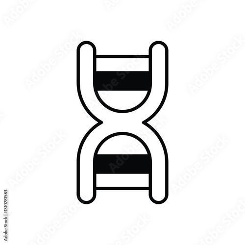 Dna  vector icon