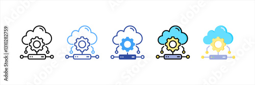Orchestration Multi Style Icon Set