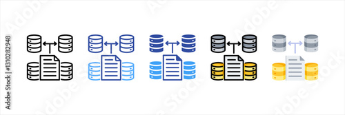Redundancy Multi Style Icon Set