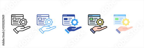 Paas Multi Style Icon Set