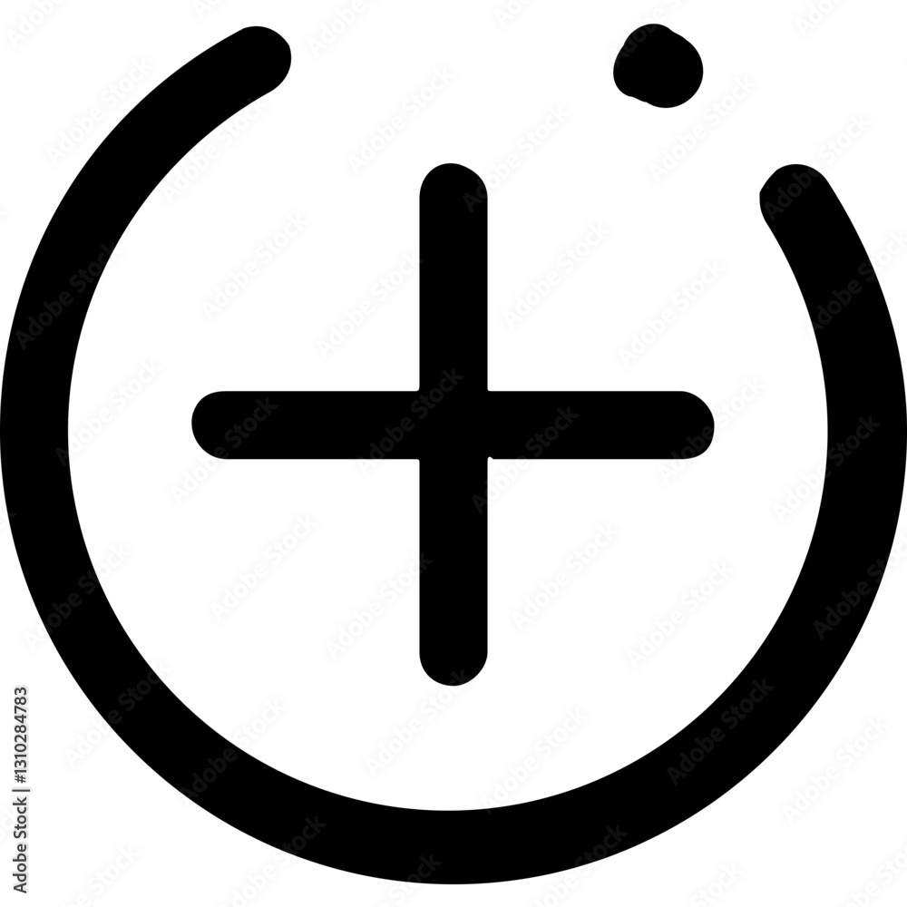 Fototapeta premium Linear monochrome outline icon pack