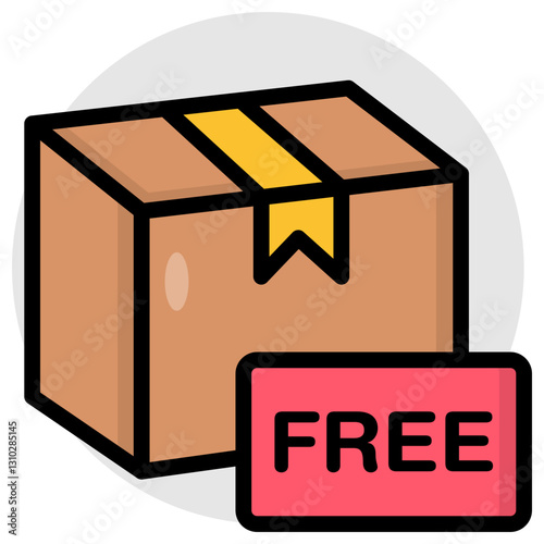 Perfect design icon of free shipment