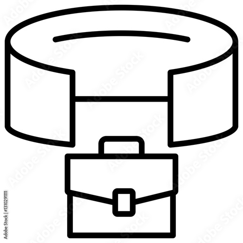 Vr Simulator Line Icon