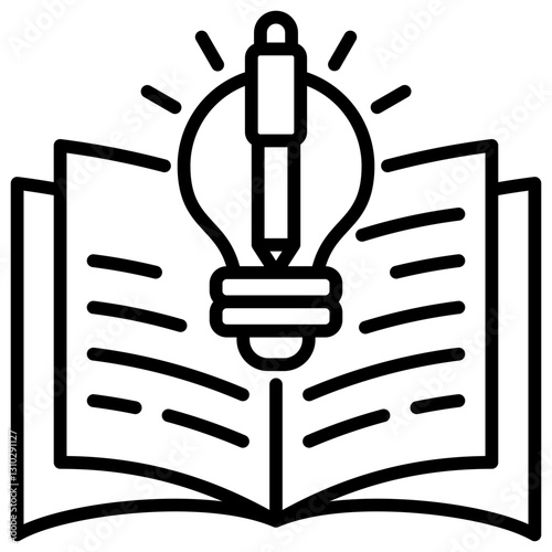 Learning Line Icon