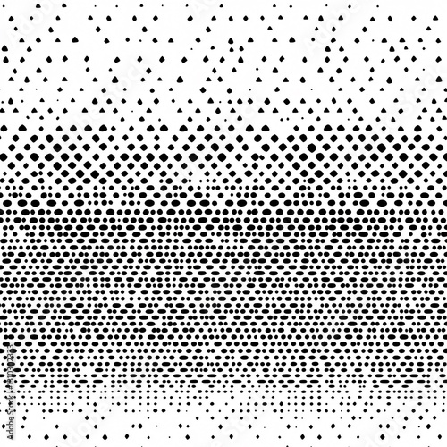 Professional Geometric Triangular Shapes Halftone Lattice Seamless Background Design