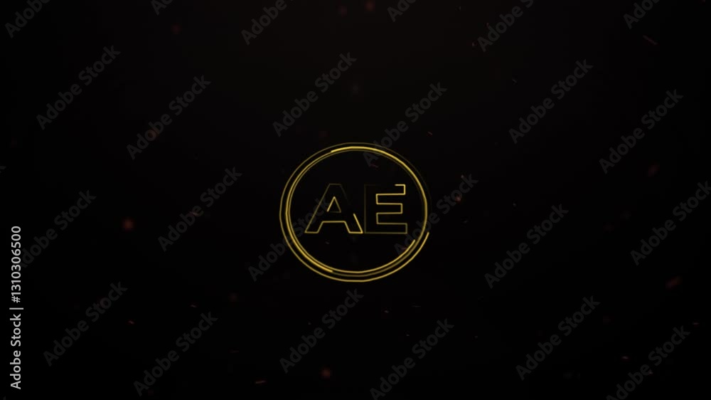 AE Logo Animation, AE Letter Design, AE Text Video