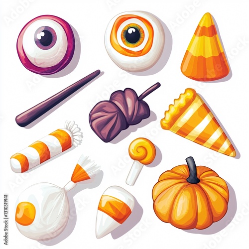 Halloween Candy Set: Trick-or-Treat Sweets for a Festive Celebration