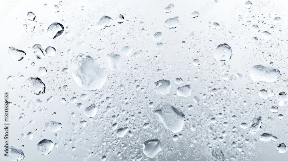 Abstract Water Texture with Bubbles and Droplets Abstract Water Texture with Bubbles and Droplets