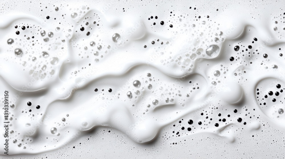 Texture of Bubbles in Soapy Liquid Abstract Art Texture of Bubbles in Soapy Liquid Abstract Art