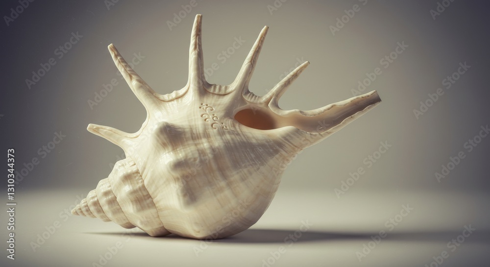 close up seashell design like music instruments close up seashell design like music instruments