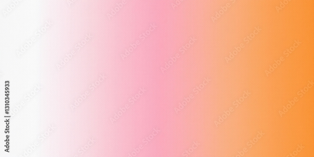 Fototapeta premium Orange pink grainy background, abstract light noise texture banner poster header cover wallpaper backdrop design, copy space