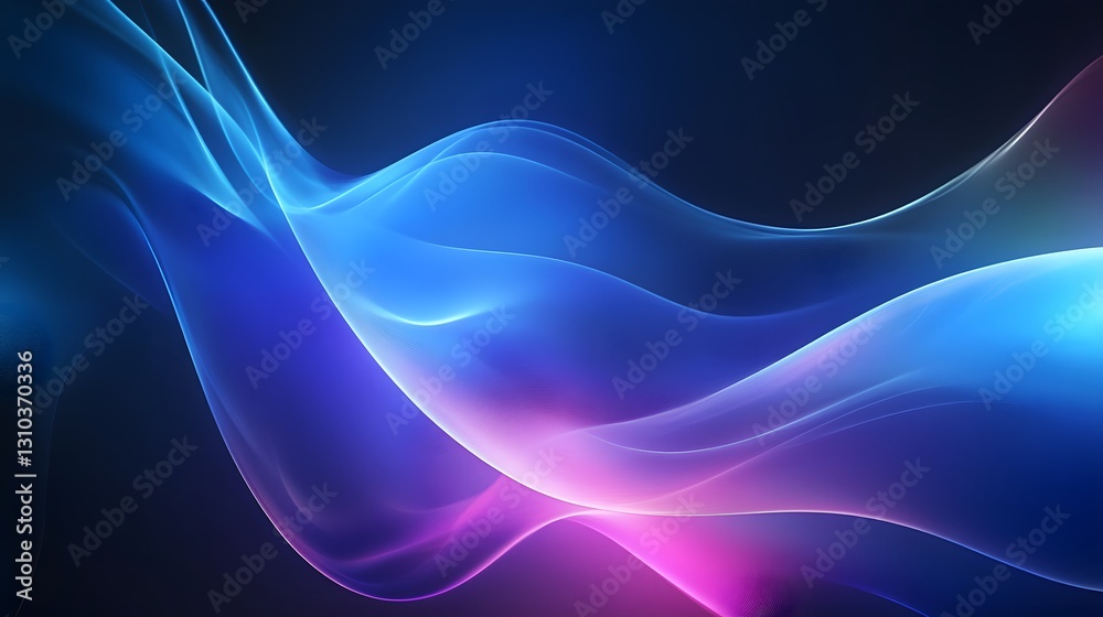 Abstract Glowing Waves Abstract Glowing Waves