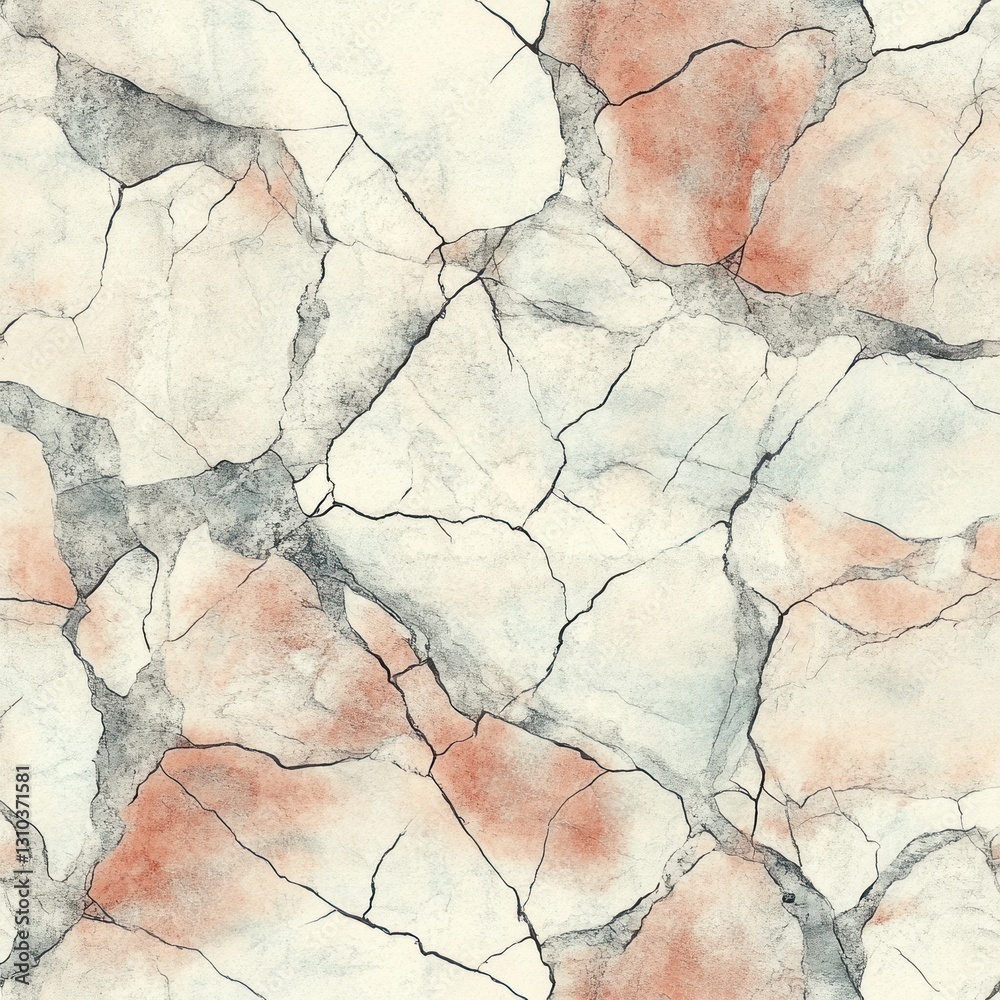 Abstract watercolor cracked marble texture background. Abstract watercolor cracked marble texture background.