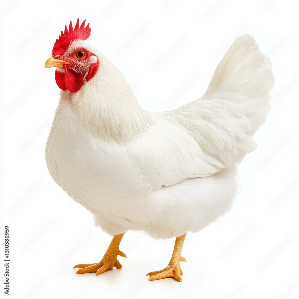 Fototapeta premium Succulent chicken breast displayed on a clean canvas, emphasizing its mouthwatering flavor and easy prep.