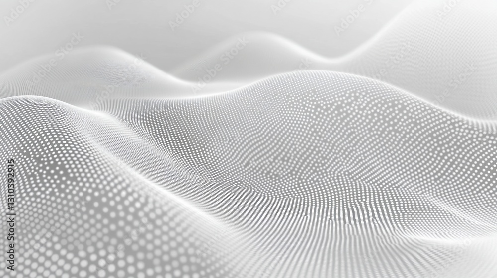Abstract Gray Wavy Dot Pattern Background Abstract Gray Wavy Dot Pattern Background