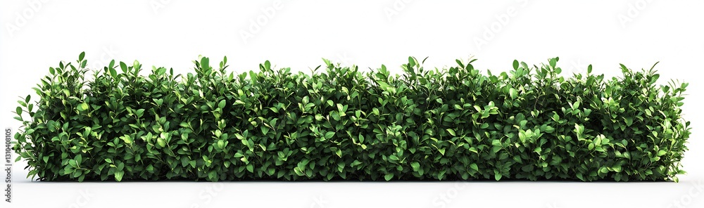 Lush Green Hedge Perfect for Garden Landscapes and Outdoor Spaces : Generative AI Lush Green Hedge Perfect for Garden Landscapes and Outdoor Spaces : Generative AI