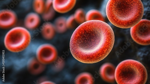 Red Blood Cells in Bloodstream