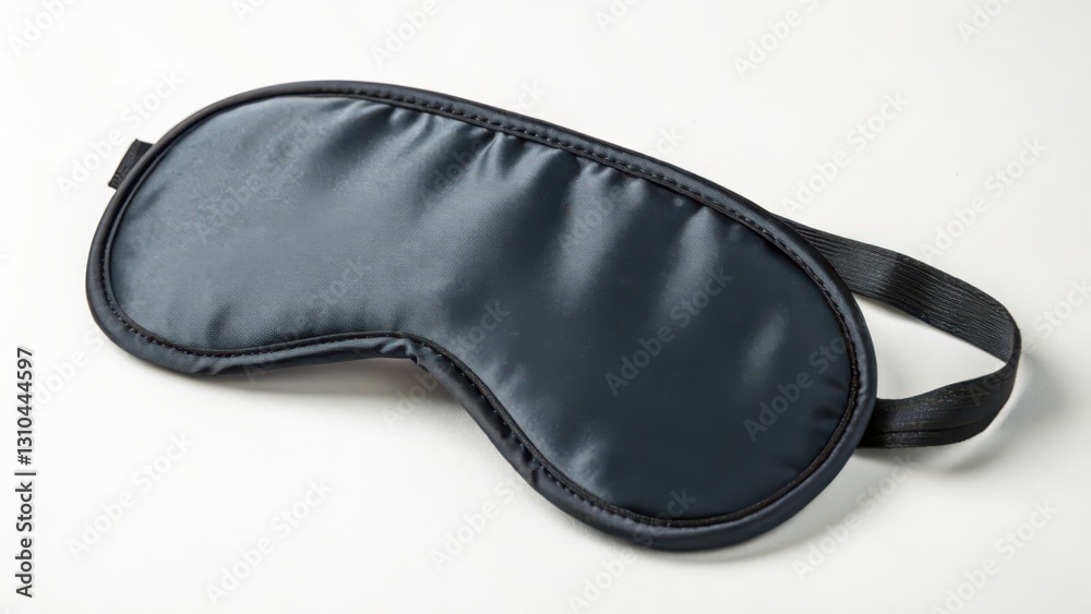 Dark Gray Sleep Mask on White Background Dark Gray Sleep Mask on White Background