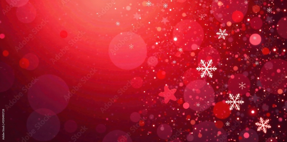 small snowflakes dance on red gradient canvas, red color palette, snowflake patterns, gradient background small snowflakes dance on red gradient canvas, red color palette, snowflake patterns, gradient background