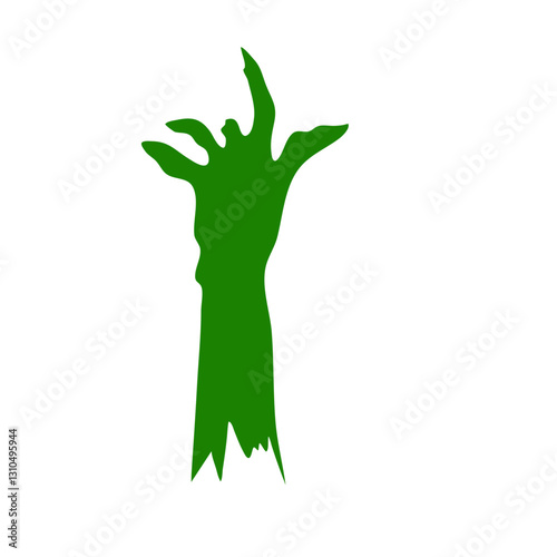 Monsters bony green hands
