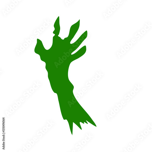 Monsters bony green hands
