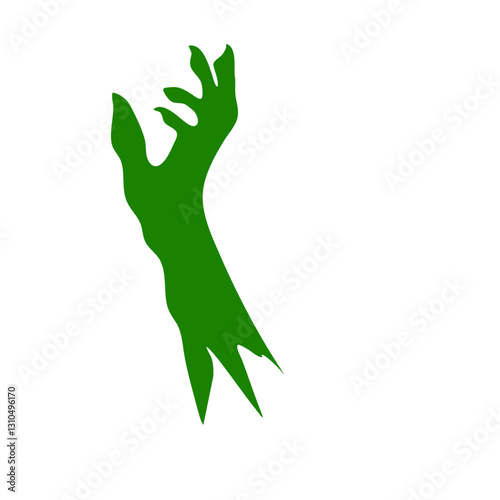 Monsters bony green hands
