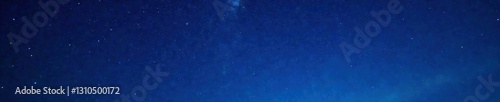Night sky with stars twinkling on dark blue background, space, dark blue, stars