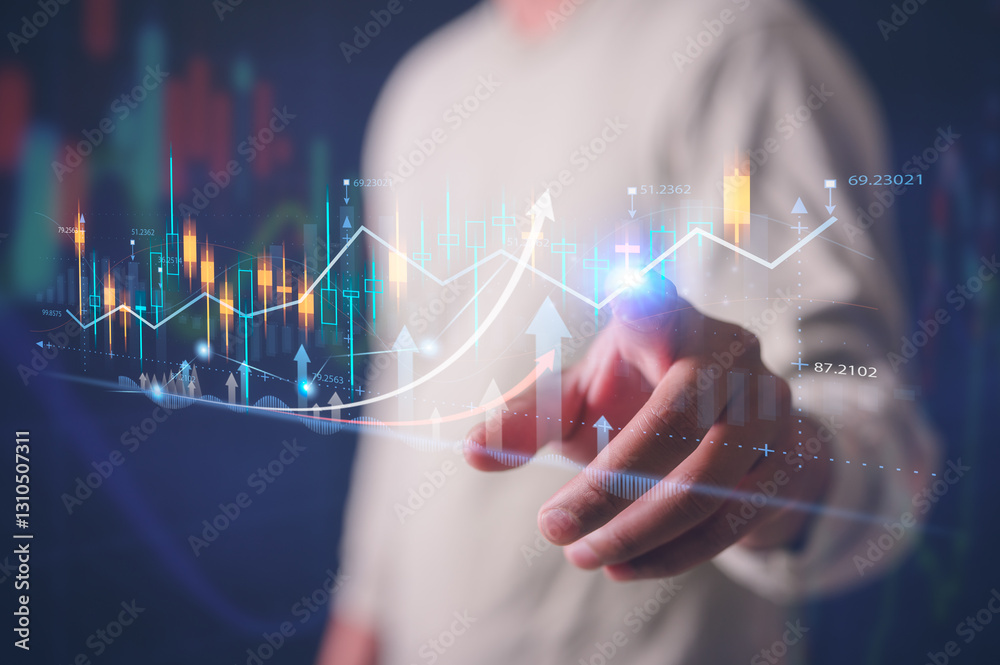 investment financial concept Business finance data analytics graph.Financial management technology.Advisor using KPI Dashboard on virtual screen, Businessman working with data charts investment financial concept Business finance data analytics graph.Financial management technology.Advisor using KPI Dashboard on virtual screen, Businessman working with data charts