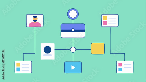 Payment Workflow A flowchart visual showcasing the steps from time tracking approvals to salary disburt for remote team members.