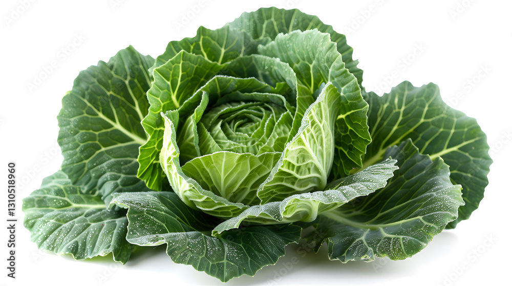 Obraz premium cabbage isolated on white background