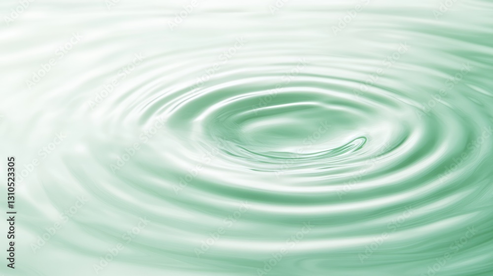 Abstract Green Water Ripples Close Up Macro Photography Abstract Green Water Ripples Close Up Macro Photography