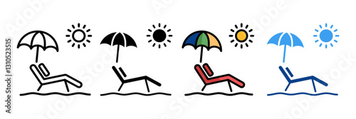 Airplane  Icon Set Multiple Style Collection