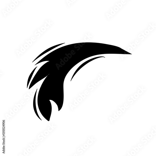 Horse tail icon Vector
