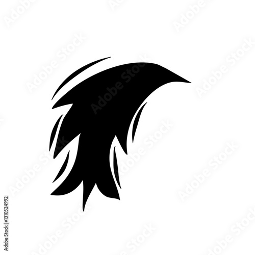 Horse tail icon Vector
