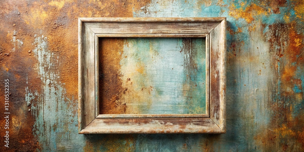 Grunge Spray Paint & Brush Stroke Frame: Artistic Border Texture Background Grunge Spray Paint & Brush Stroke Frame: Artistic Border Texture Background