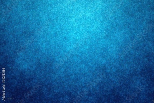 Abstract blue gradient, rough textured surface, mottled effect, shade, light