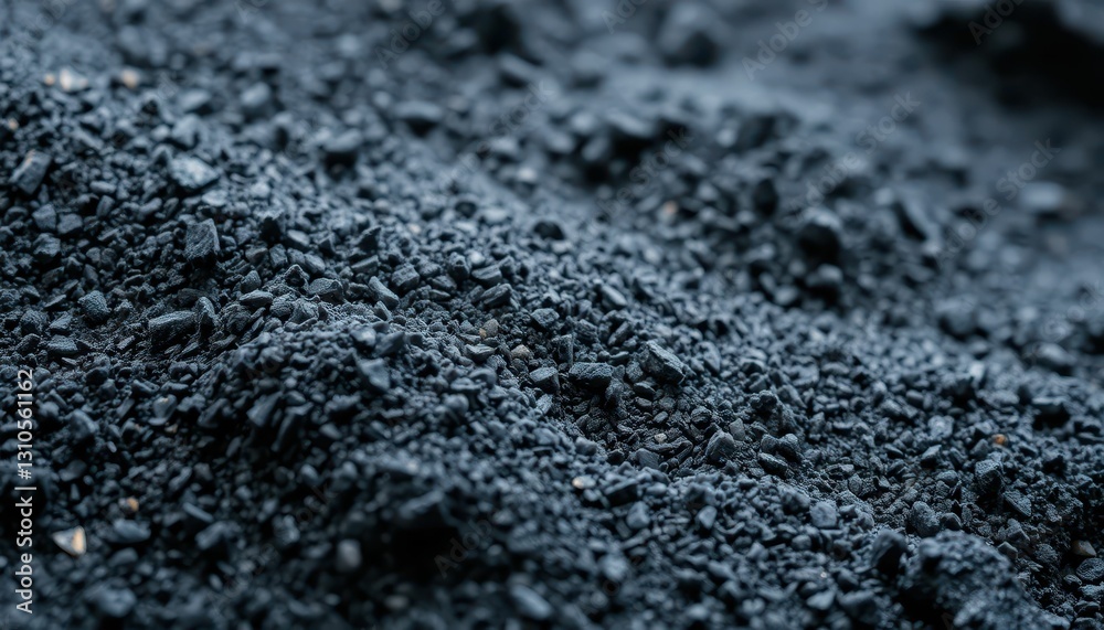 Black Granular Texture of Fine Ash and Dust with Shadow Play Black Granular Texture of Fine Ash and Dust with Shadow Play
