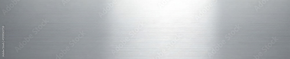 Fototapeta premium Close-up of brushed silver surface, showing fine lines and metallic sheen, industrial, technology