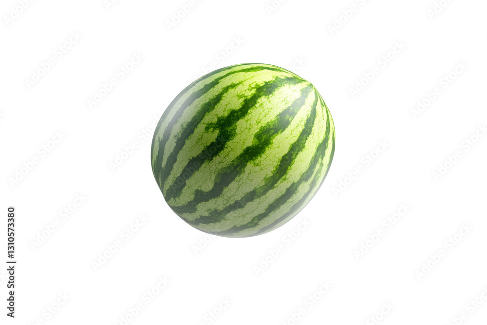 Watermelon is shown in a white background, isolated Watermelon is shown in a white background, isolated