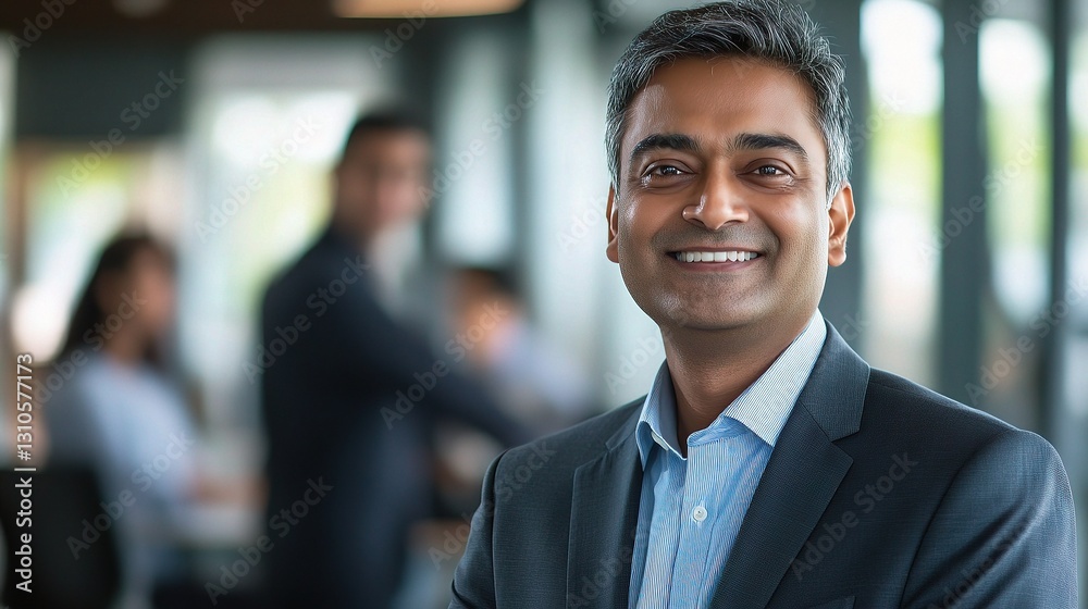 Professional Portrait of Handsome Smiling Man in Business Attire Professional Portrait of Handsome Smiling Man in Business Attire