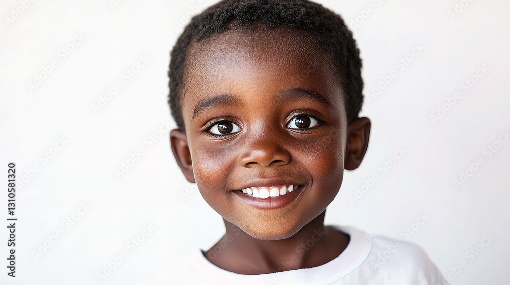 Happy Smiling Boy Looking Directly at the Camera with Joyful Expression Happy Smiling Boy Looking Directly at the Camera with Joyful Expression