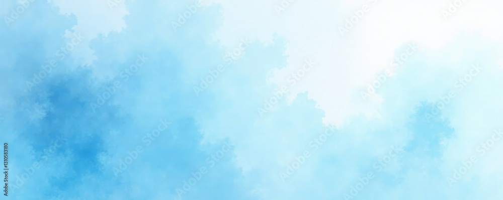 Soft, diffused light blue watercolor, gentle brushstrokes, background, minimal Soft, diffused light blue watercolor, gentle brushstrokes, background, minimal