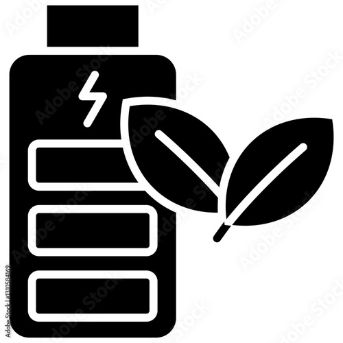 Eco Battery Icon